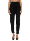 S Max Mara Opera Drawstring Trousers In Black