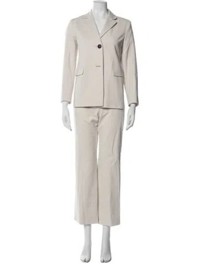 Pre-owned 's Max Mara Pantsuit W/ Tags In Neutrals