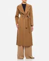 S Max Mara Paolore Coat In Brown