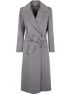 S Max Mara Paolore Coat In Grey