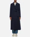 's Max Mara S Max Mara Women Paolore Coat With Belt In Blue