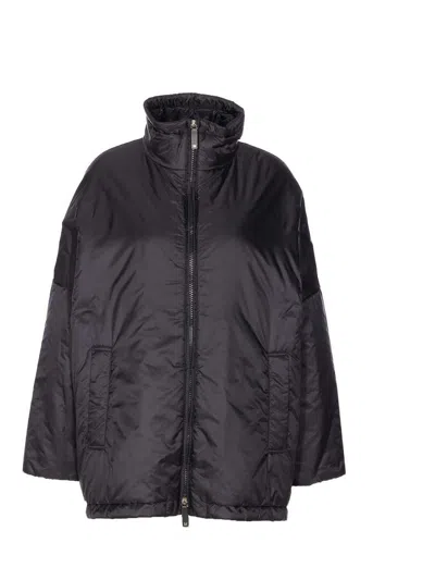 S Max Mara Paris Light Down Jacket In Black