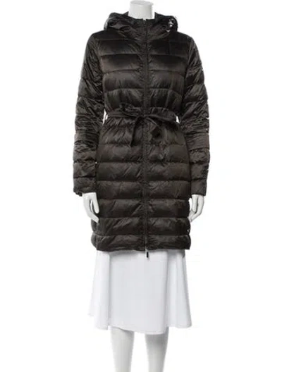 Pre-owned 's Max Mara Parka In Black
