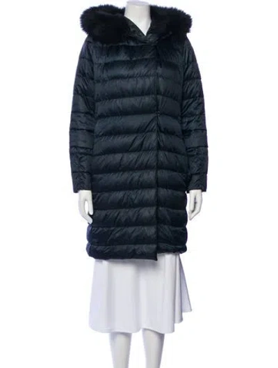 Pre-owned 's Max Mara Parka In Black