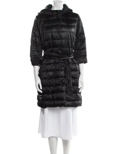 Pre-owned S Max Mara Parka In Black