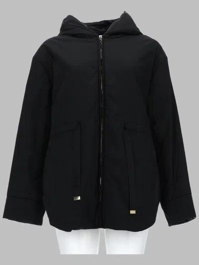 S Max Mara Parka Reversibile Charme In Black