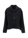 's Max Mara Patch-pocket Jacket In Blue