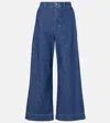 's Max Mara Zendaya Wide-leg Jeans In Blue
