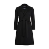 S Max Mara Pauline Belted Coat In Black