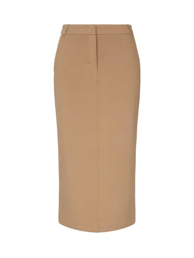S Max Mara Pencil Skirt In Scuba Jersey