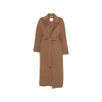 's Max Mara Penelope Belted Coat In Brown