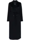 's Max Mara Picasso Coat In Blue