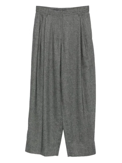 's Max Mara Pleated Trousers In Gray