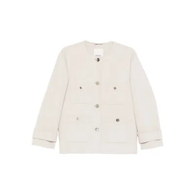 's Max Mara Pocket Button Jacket In Neutrals
