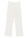 S Max Mara Pocket-detail Trousers In White