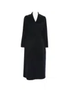 S Max Mara Poldo Belted Coat In Blue