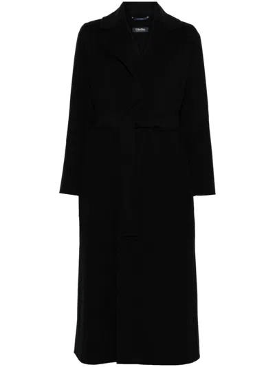 S Max Mara Poldo Coat In Black