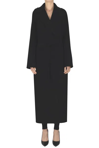 's Max Mara Poldo Robe Coat In Black