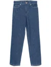 S Max Mara Polly Jeans In Blau