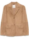 S Max Mara Primula Jacket In Brown