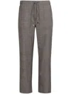 's Max Mara Prince-of-wales Checked Trousers In Grey