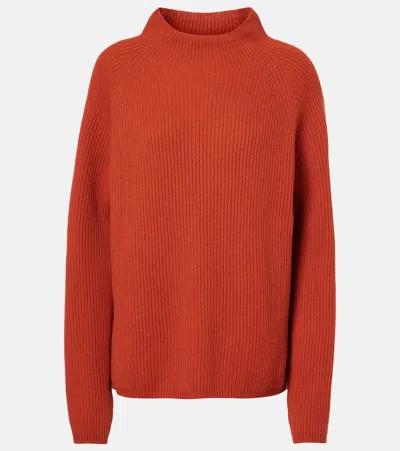 S Max Mara Pullover Elica Aus Wolle Und Kaschmir In Orange