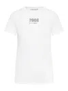 's Max Mara Logo Printed Crewneck T-shirt In White