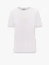 S Max Mara Quieto Cotton T-shirt With Print On The Front
