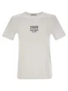 S Max Mara ' Quieto - Jersey T-shirt With Print In White