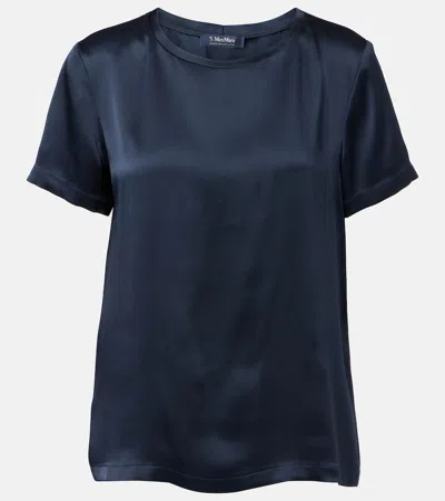 's Max Mara Rebecca Satin T-shirt