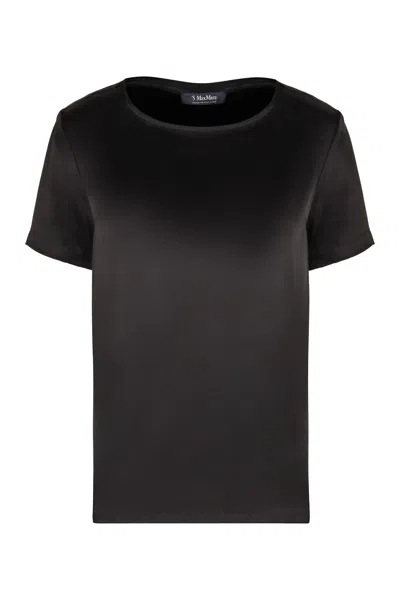 'S MAX MARA REBECCA SATIN T-SHIRT