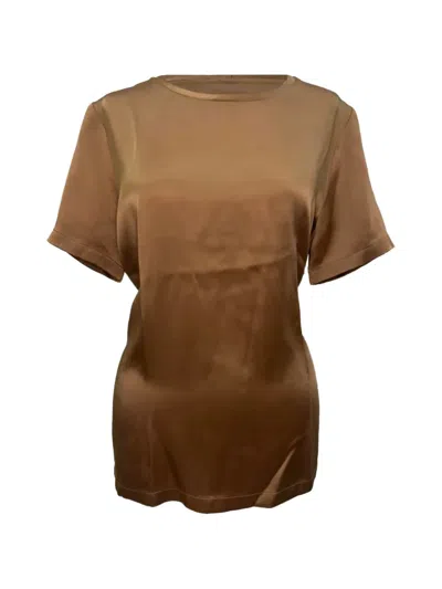 Pre-owned 's Max Mara Rebecca T-shirt In Neutrals