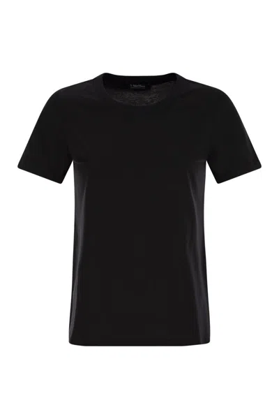 'S MAX MARA S MAX MARA RENO - CREW-NECK COTTON T-SHIRT