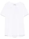 S Max Mara Crewneck T-shirt In White
