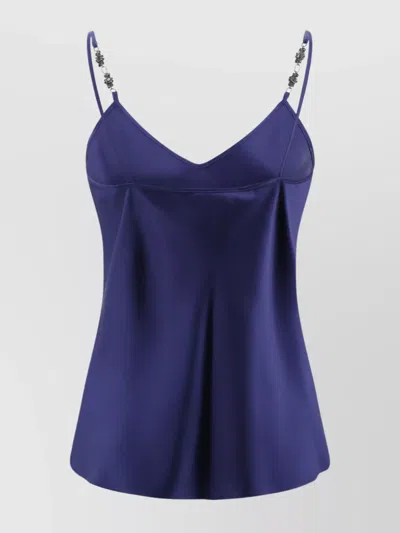 's Max Mara Reversed Satin Camisole Top In Blue