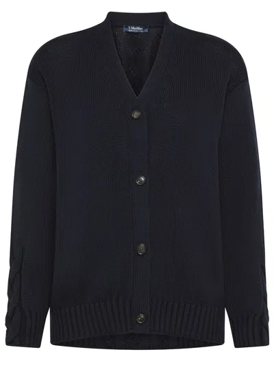 'S MAX MARA RIBBED COTTON LUKAS CARDIGAN