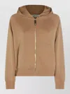 S Max Mara Marea Sweatshirt In Technical Cotton In Brown