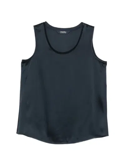 's Max Mara Round-neck Blouse In Blue
