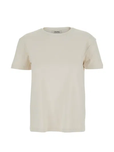 's Max Mara Round-neck T-shirt In Neutral