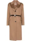 S Max Mara Rubens Coat In Brown