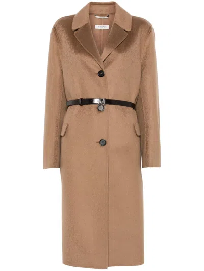 S Max Mara Rubens Coat In Brown