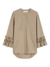 S Max Mara Ruffle-sleeve Shirt