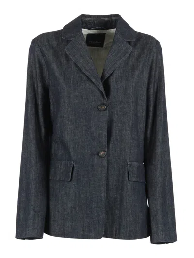 S Max Mara Giacca Leone In Black