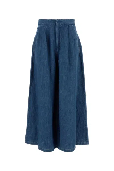 S Max Mara S Maxmara Denim Nastro Jeans In Blue