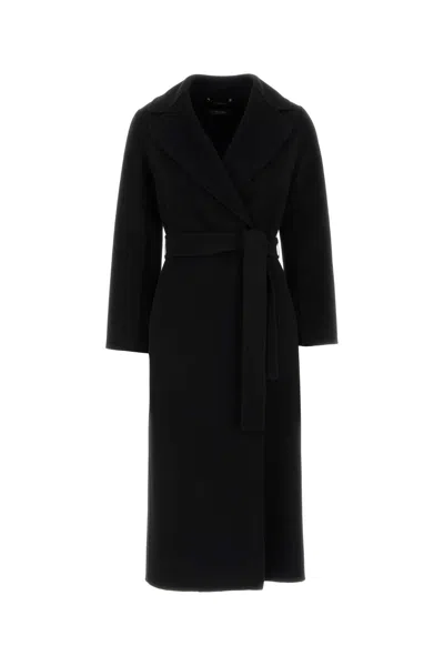 S Max Mara S Maxmara Poldo Coat In Black