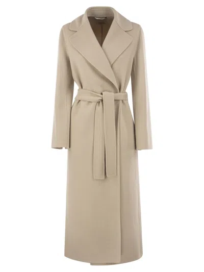 S Max Mara S Maxmara Poldo - Wool Coat In Brown