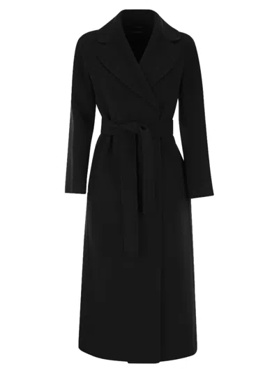 S Max Mara S Maxmara Poldo Wool Coat In Black