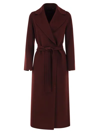 S Max Mara S Maxmara Poldo - Wool Coat In Brown