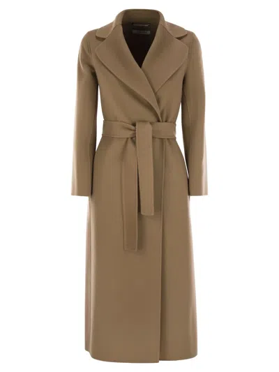 S Max Mara S Maxmara Poldo - Wool Coat In Brown