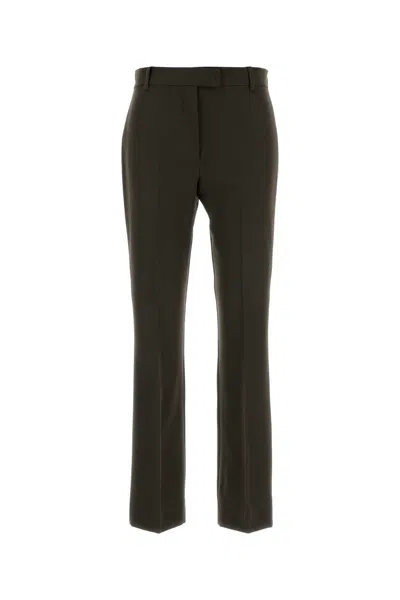 's Max Mara Max Mara S Mud Stretch Cotton Blend Fatina Pant In Brown